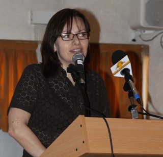 Joanna Stachyra, Director of the Polish Institute, Israel/Photo: Elizur Reuveni