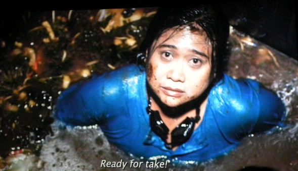 woman in septic tanks