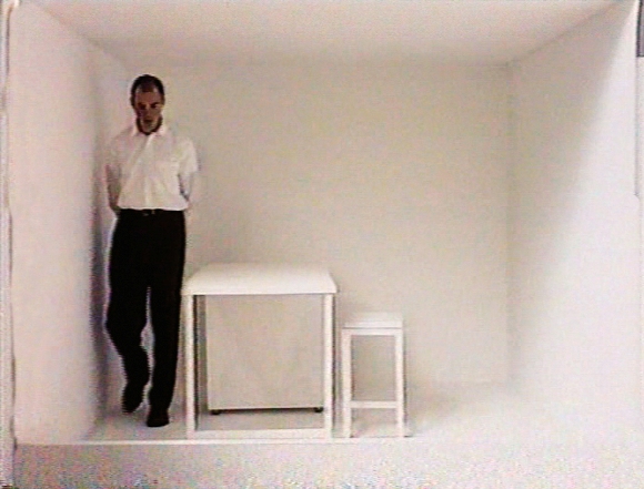 Solutions, 1992, Video (transferred to DVD), color, sound, 7:25 min; Friedrich Christian Flick Collection at Hamburger Bahnhof, Berlin