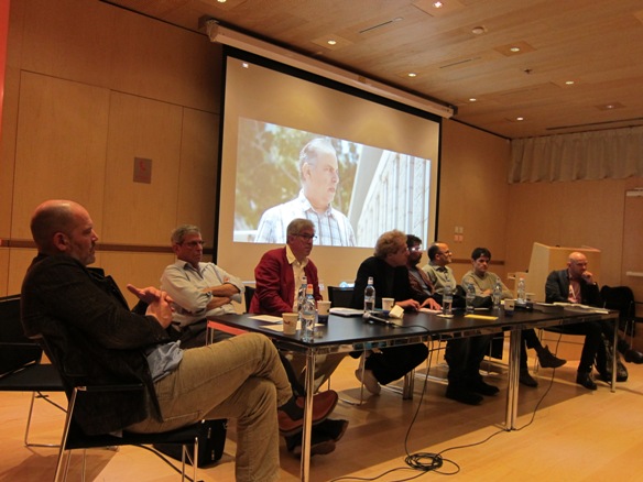 Florian Boesch, Eli Cohen, Stephen Davis, Yaron Seelig, Gudis Schneider, Alon Hilu, Yariv Horowitz, Piotr Gruszczynski/Photo: Ayelet Dekel