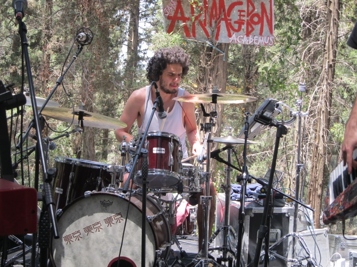 Amir Bresler on drums/Photo: Ayelet Dekel