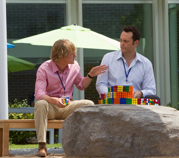 Owen Wilson and Vince Vaughn in The Internship