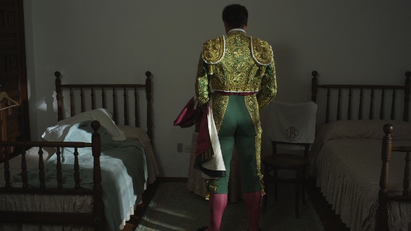 Still from Offering, 2012, HD Video: 3 screen installation (synchronized) 9.35 mins. CCA, Tel Aviv)