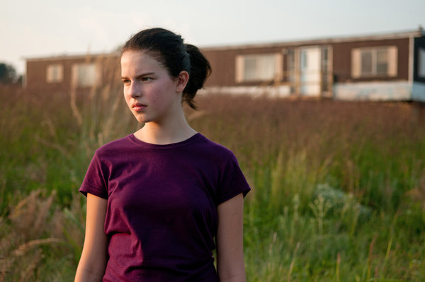 Lauduree (Perla Haney-Jardine) in Future Weather by Jenny Deller