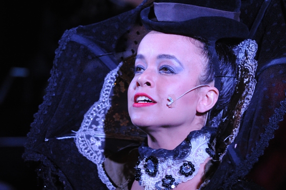 A Madame to contend with: Bat-el Papura in The Gaza Strip Show/Photo: Gadi Dagon