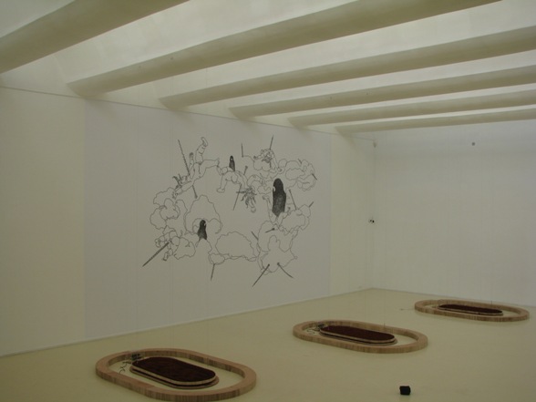 Aharon Ozery and Roee Ozeri, In Stability, 2013, kinetic installation, mixed media