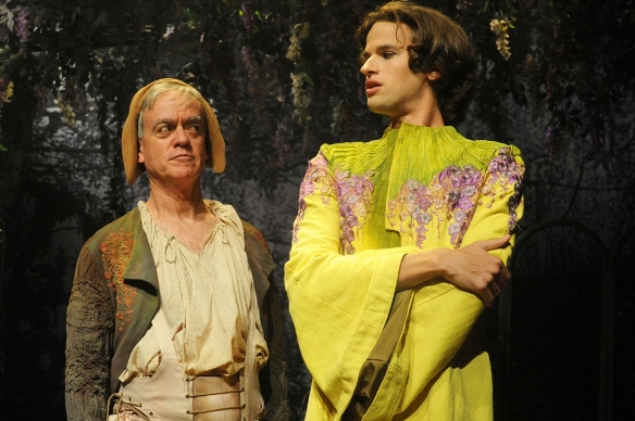 Fannio (Yehoyachin Friedlander) and Santilla (Ariel Wolf)/Photo: Gadi Dagon