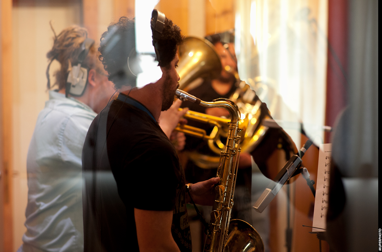 Lucille in the recording studio/Photo: Muperphoto