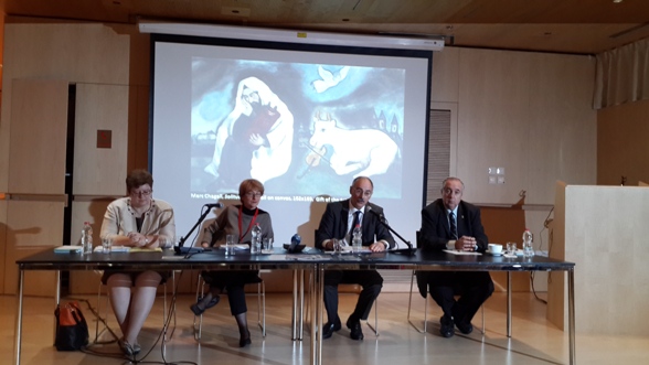 Ms. Monika Iwersen, Ms. Suzanne Landau, Prof. Gereon Sievernich, Mr. Raphael Gamzou/Photo: Ayelet Dekel