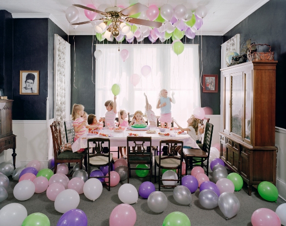 Angela Strassheim, Untitled (Savannah's Birthday Party), 2006, C-print, 40 X 50"