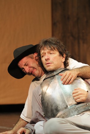 Alexander Senderovich and Israel (Sasha) Demidov in I, Don Quixote/Photo: Victor Sokolov