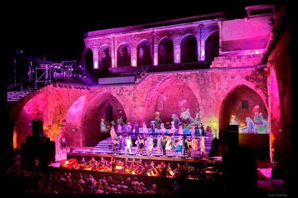 Don Giovanni in the Old City of Akko/Photo: Yossi Zwecker