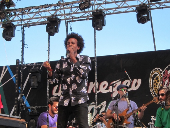 Gili Yalo with Tigris - InDNegev 2016/Photo: Ayelet Dekel